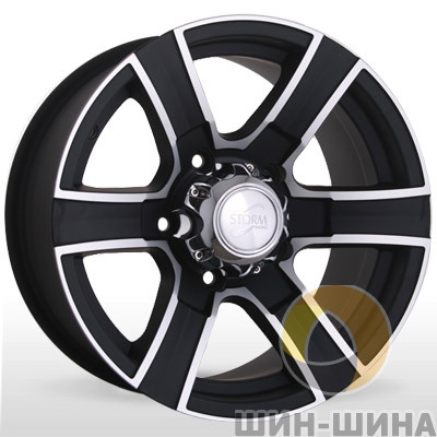 Диски BK 475 MtBP (Matt Black Polished) Storm